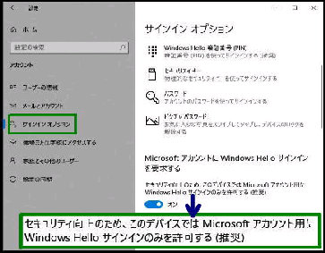 ZLeB̂߁ÃfoCXł Microsoft AJEgp Windows Hello TCĈ݂ ()^TCCIvVݒ