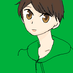 �`���Ă�����ɉ������ۂ��j�q�Ɂi�c�j