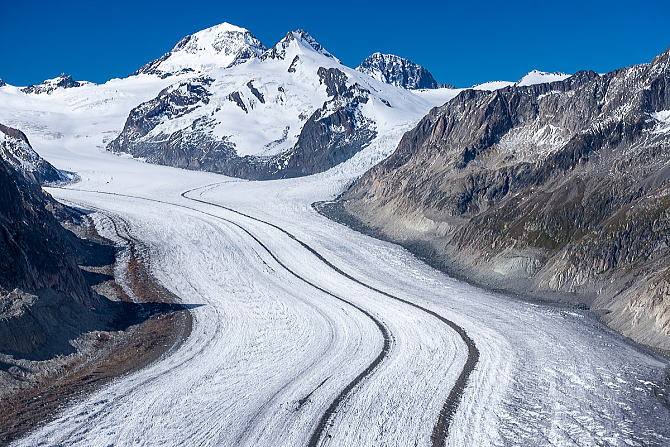 スイスDrive/アレッジ氷河