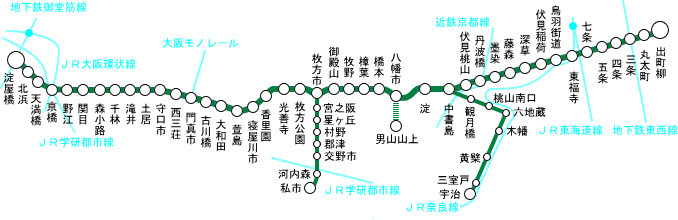 をお手頃な 京阪電車沿線案内図 KEIHAN | thetaiwantimes.com