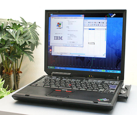 画面くっきり15インチ♪★ThinkPad R40★Pen4M-2.2G・512MB♪・XPリカバリOK!
